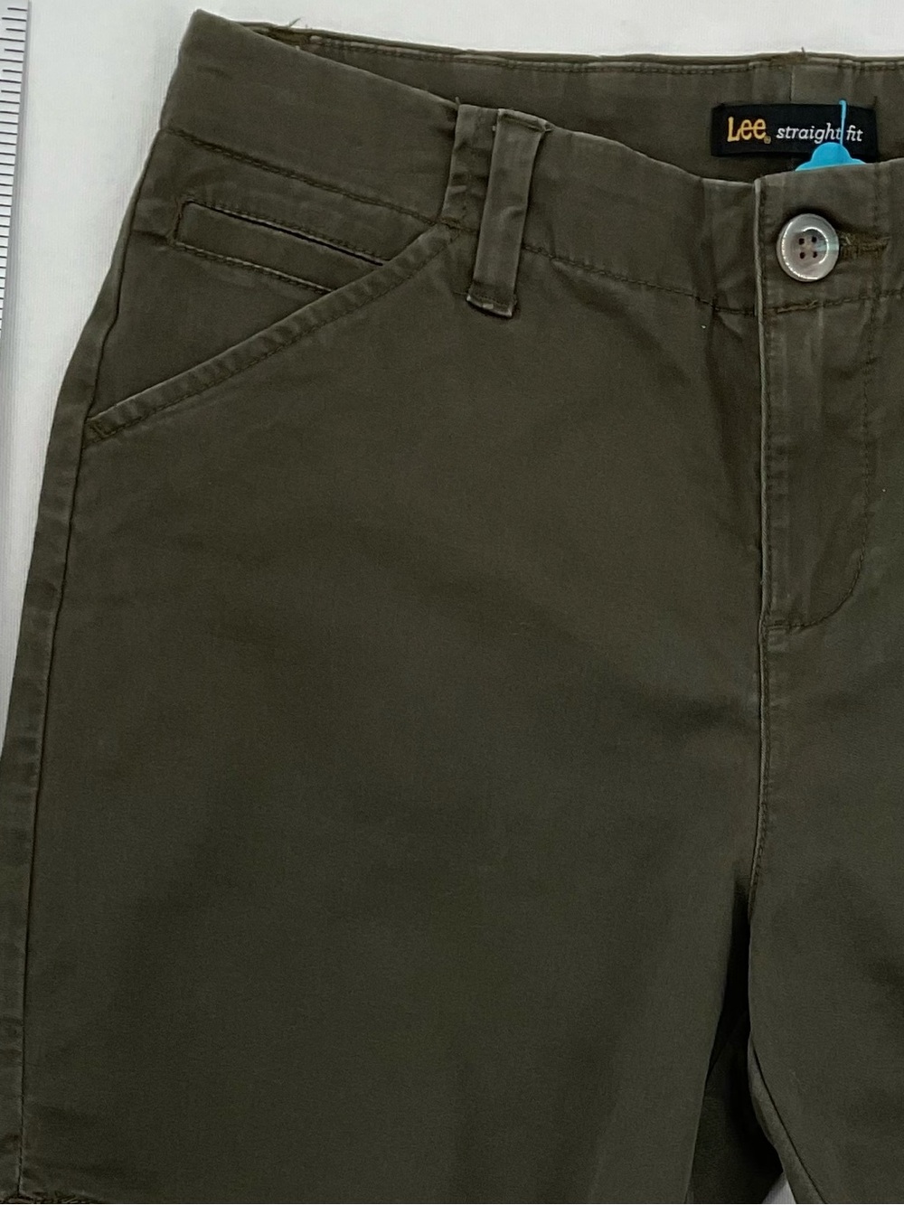 Lee Women’s Olive Utility Chino Shorts